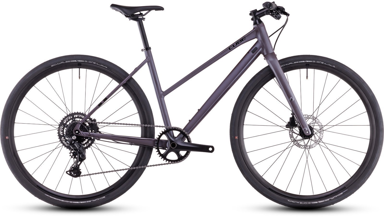 Cube Nulane ONE Lady mineralgrey´n´black